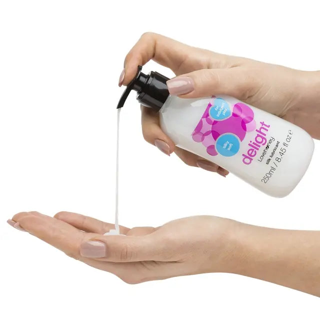 Lovehoney Delight Extra Silky Water-Based Lubricant 250ml| LloydsPharmacy Lovehoney Delight Extra Silky Water-Based Lubricant 250ml| LloydsPharmacy
