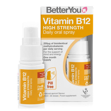 BetterYou Health For All Boost Vitamin B12 Oral Spray 15ml BetterYou Health For All Boost Vitamin B12 Oral Spray 15ml