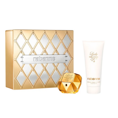 Paco Rabanne Lady Million Gift Set, EDP 50ml, Body Lotion 100ml