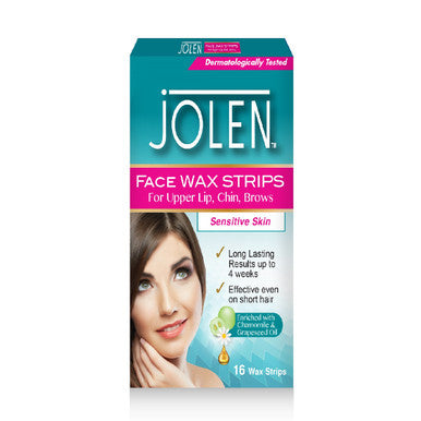 Jolen Facial Wax Strips