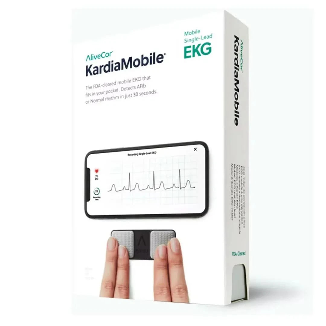 Alivecor KardiaMobile Single Lead ECG Heart Monitor - W/Code