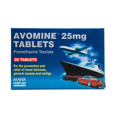 Avomine Tablets 25mg 28s