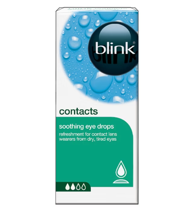 Blink Contacts Soothing Eye Drops 10ml | LloydsPharmacy