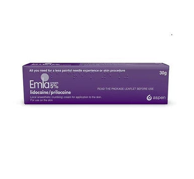 Emla 5% Cream (No Dressings) 3g