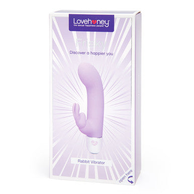 beastiality sex toy Lovehoney Frisky 10 Function Silicone Rabbit Vibrator Purple| LloydsPharmacy