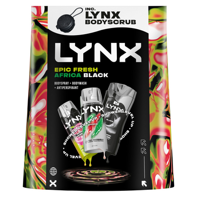 Lynx Trio All Stars Bodyscrub Gift Set