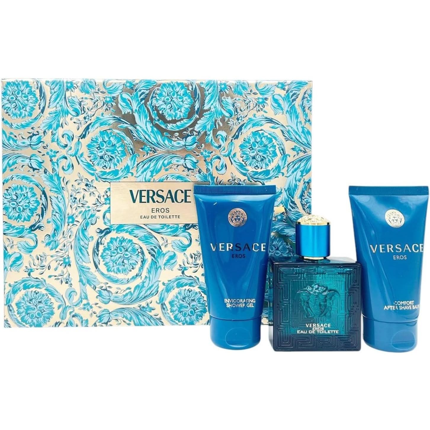 VERSACE EROS ギフトセット Versace Eros Eau de Toilette 50ml with Shower Gel 50ml