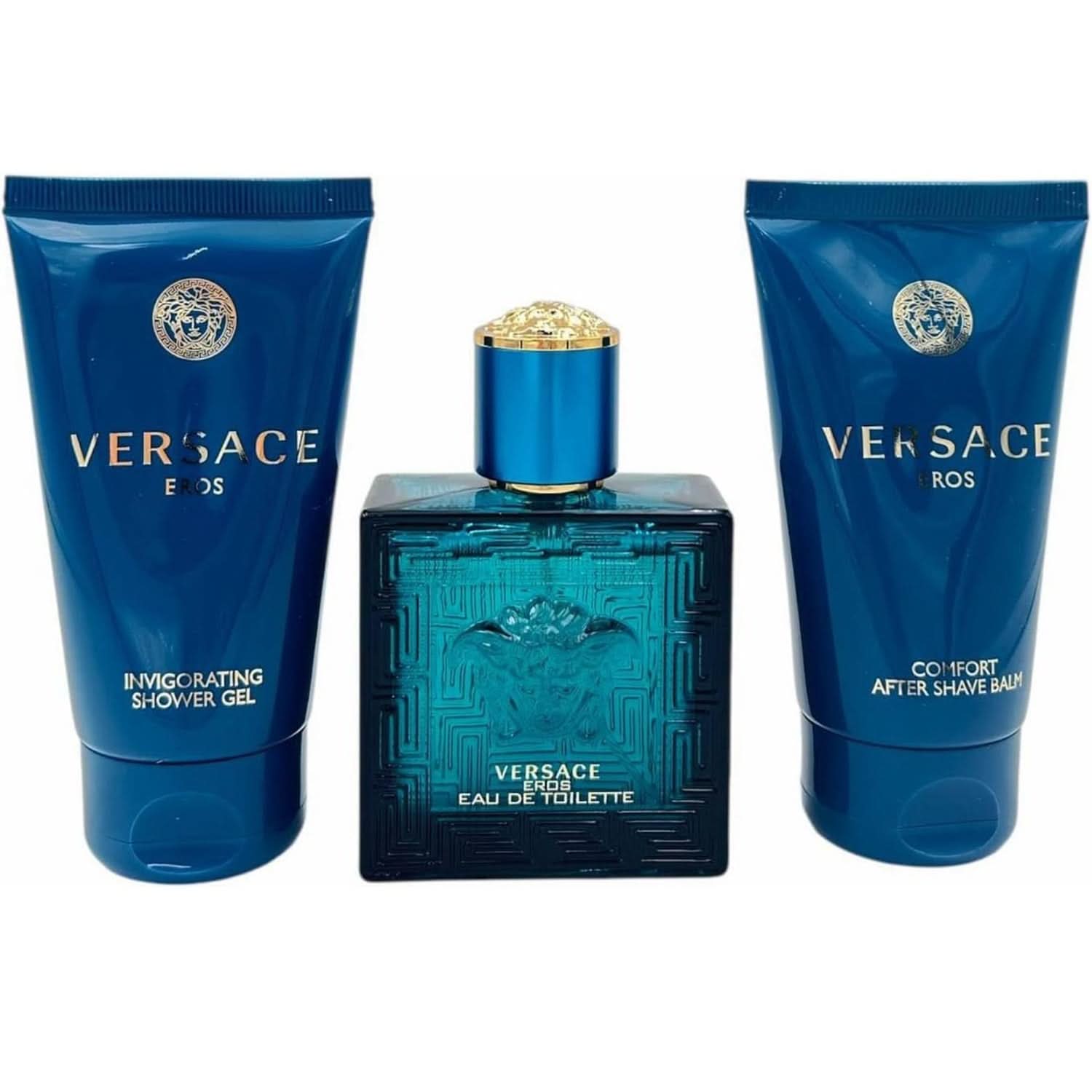 Versace Eros Eau de Toilette 50ml with Shower Gel 50ml
