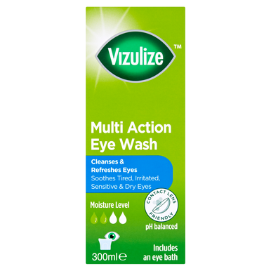 Vizulize Multi Action Eye Wash 300ml