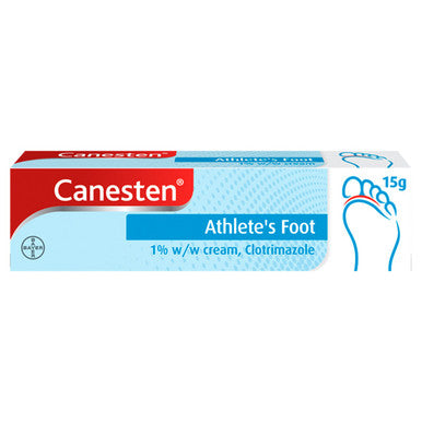 Canesten Athletes Foot Dual Action Cream 15g