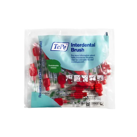 TePe Interdental Brushes Original Red 8 x 0.5mm Brushes