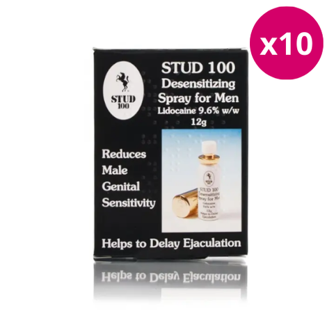 Stud 100 Desensitizing Spray For Men x 10