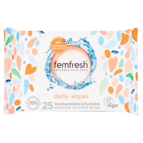 Femfresh Freshening & Soothing Cloths 25 Wipes