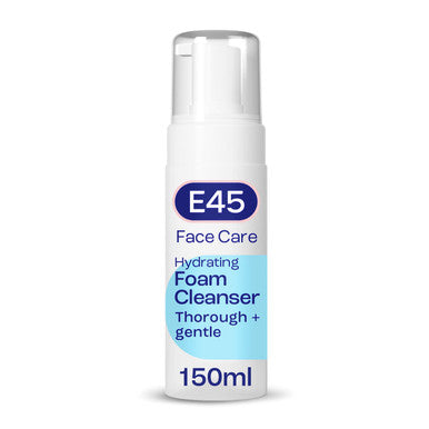 E45 Foaming Face Cleanser for Dry & Sensitive Skin 200ml