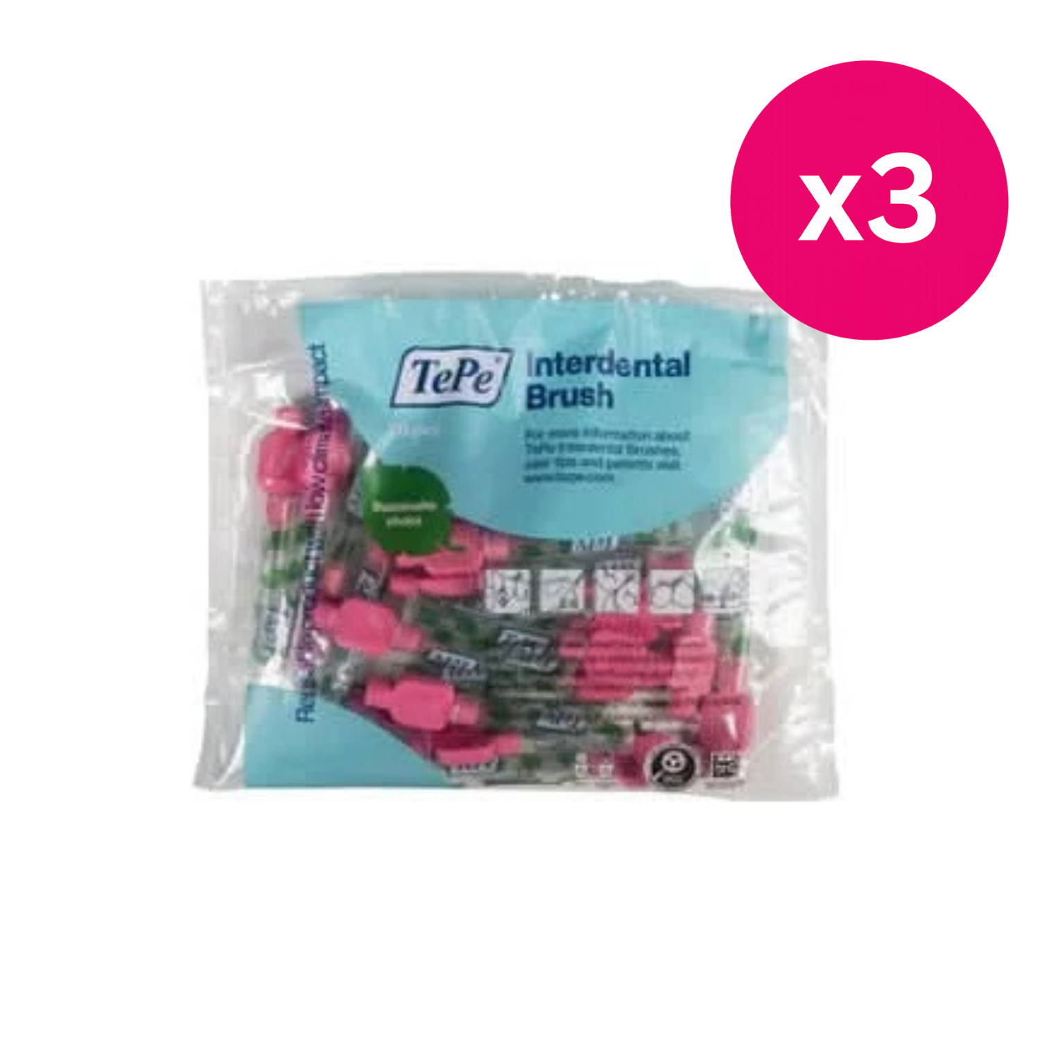 TePe Interdental Brushes Original Pink| LloydsPharmacy