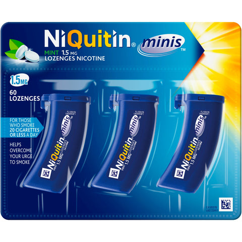 NiQuitin minis mint 1.5mg lozenges