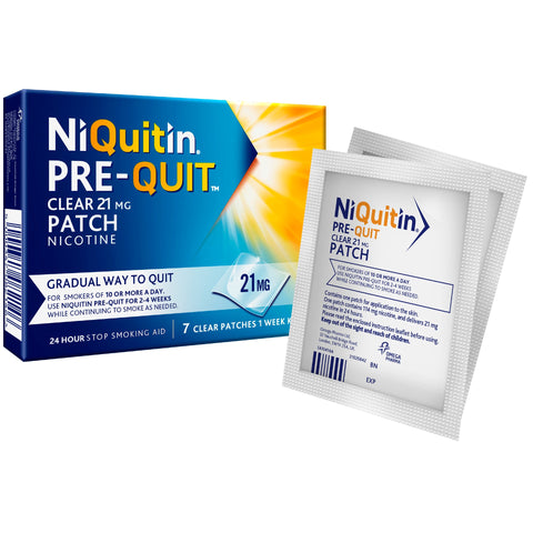 NiQuitin 21mg pre-quit patches