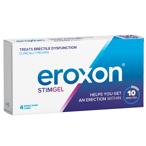 Eroxon Erectile Dysfunction Treatment Gel 4 Single Dose Tubes