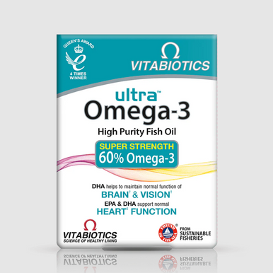 Vitabiotics Ultra Omega-3 High Purity Fish Oil 60 Capsules