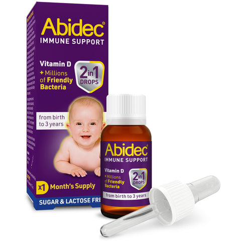Abidec immune support 2 in 1 drops