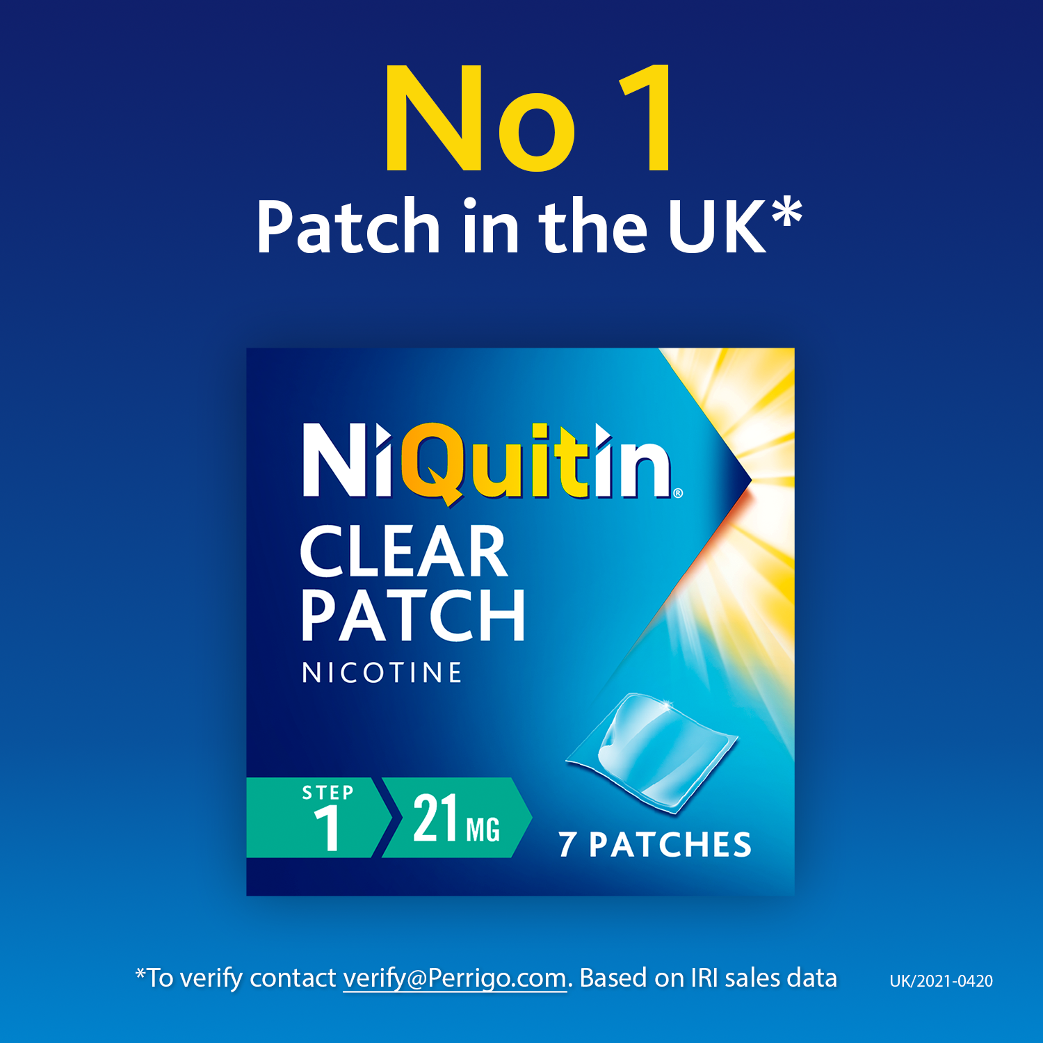 NiQuitin 21mg prequit patches LloydsPharmacy