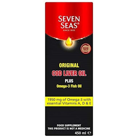Seven Seas cod liver oil liquid