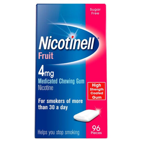 Nicotinell 4mg fruit flavoured gum