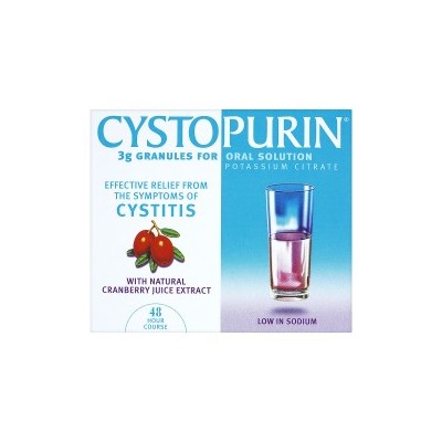 Cystopurin 3g Granules with Natural Cranberry Juice Extract 6 Sachets