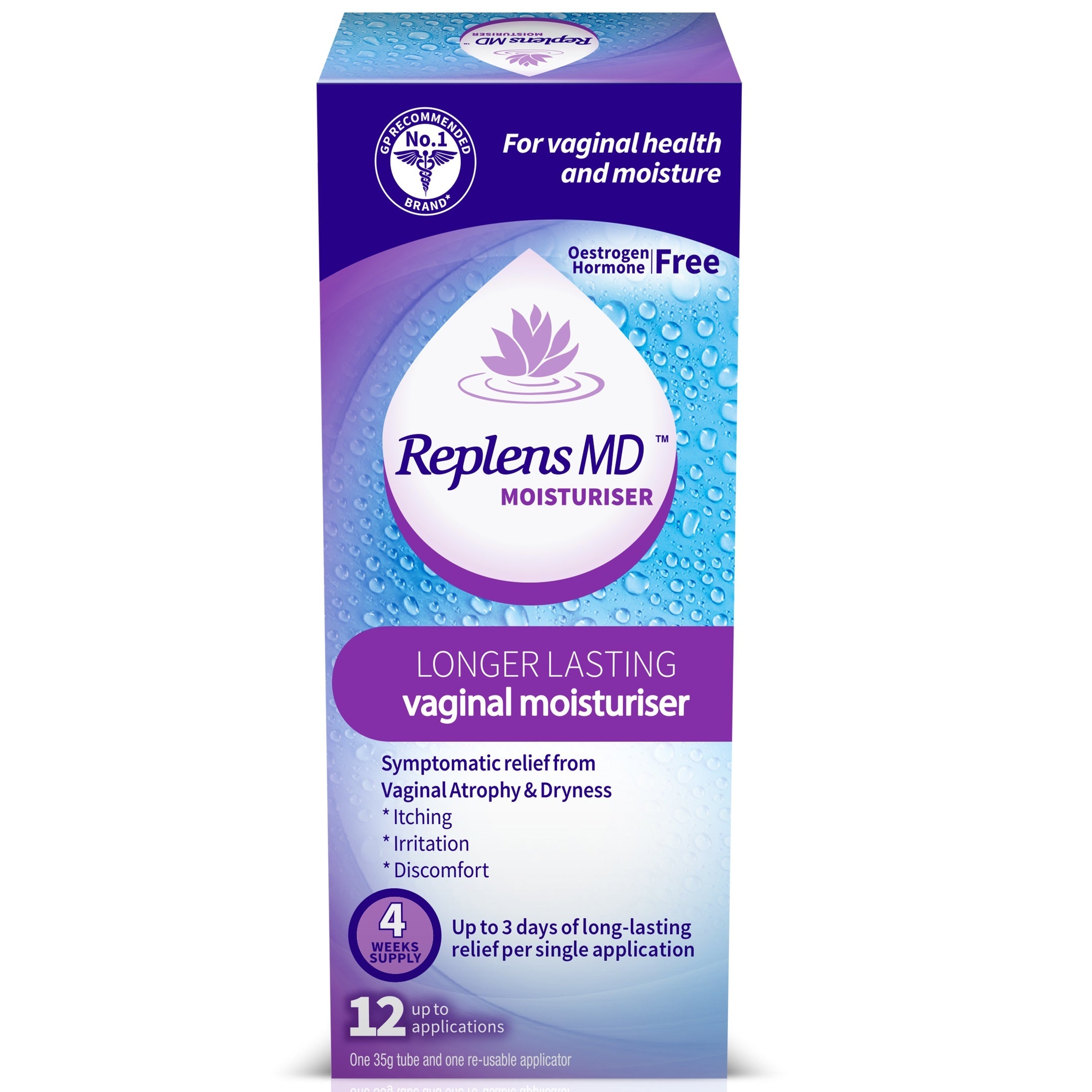 Replens MD longer lasting vaginal moisturiser – LloydsPharmacy