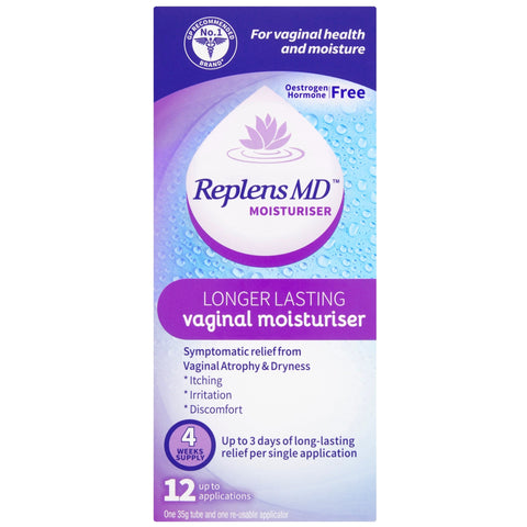 Replens MD Longer Lasting Vaginal Moisturiser 35g