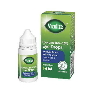 Vizulize Hypromellose 0.3% Eye Drops 10ml