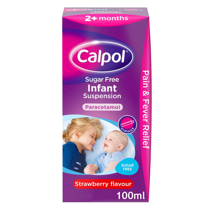 Dentinox Teething Gel Strawberry Calpol Sugar Free Infant