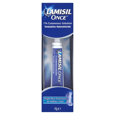 Lamisil once 1% cutaneous solution