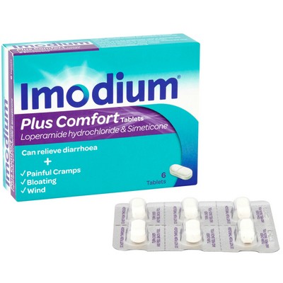 Imodium plus comfort tablets