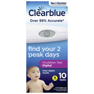 Clearblue Digital Ovulation Tests 10 Pack