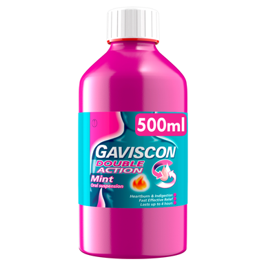 Gaviscon Double Action Liquid Peppermint 500m