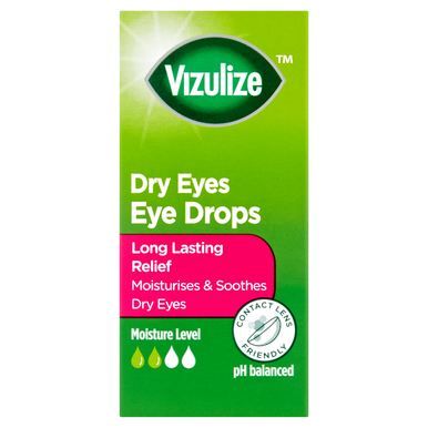 Vizulize Dry Eyes Eye Drops 10ml