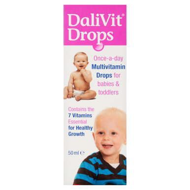 DaliVit Drops Multivitamin Drops for Babies & Toddlers 50ml