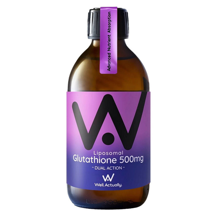 liposomal glutathione 500mg Well. Actually. 500mg, Blueberry Flavour, 250ml BleachingScrubCream
