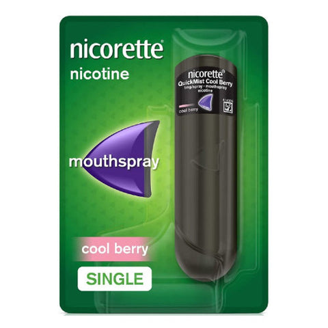 Nicorette® QuickMist cool berry 1mg mouth spray
