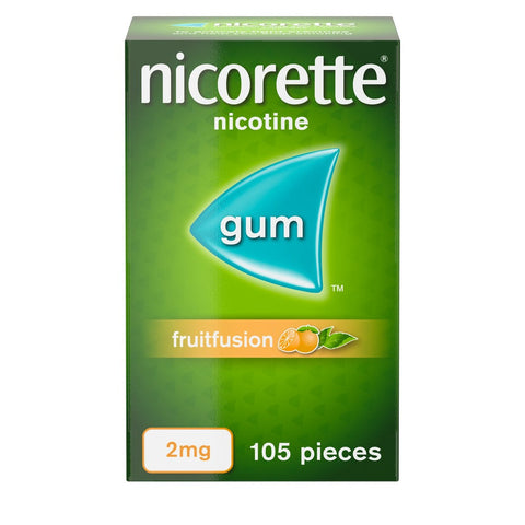 Nicorette® Fruitfusion 2mg Nicotine Gum