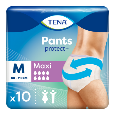 TENA Incontinence Pants Maxi Medium Size 10 Pack