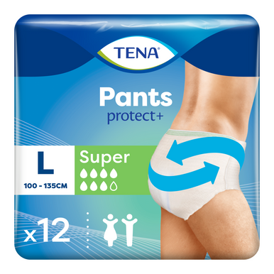 TENA Incontinence Pants Super Large Size 12 Pack