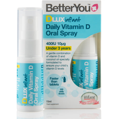 BetterYou Dlux infant vitamin D oral spray