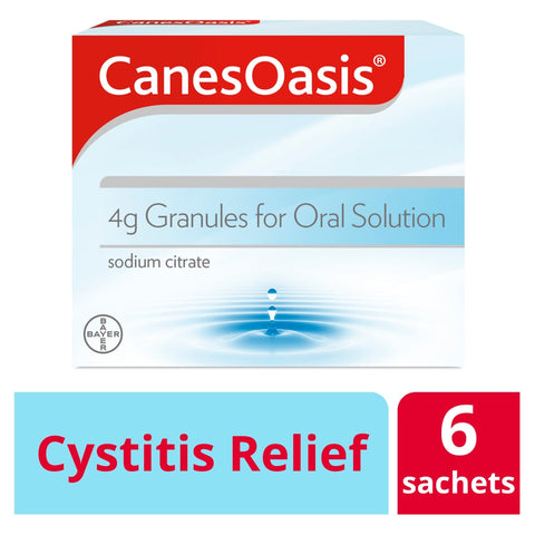 CanesOasis cranberry flavour cystitis relief