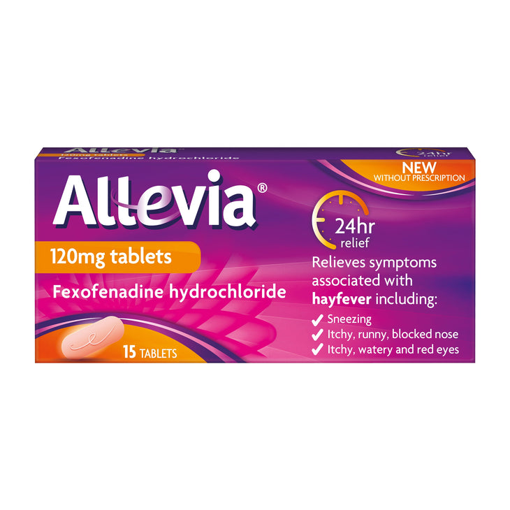 Allevia 120mg tablets LloydsPharmacy