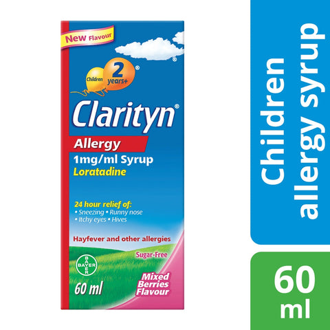 Clarityn allergy 1mg/ml syrup