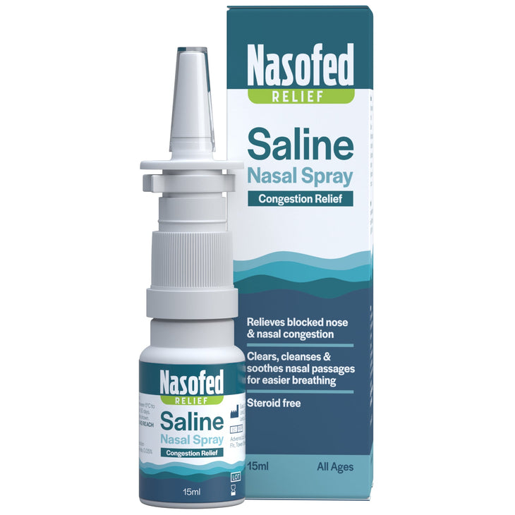 Nasofed relief saline nasal spray LloydsPharmacy