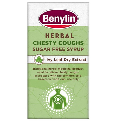 Benylin sugar free herbal chesty coughs syrup