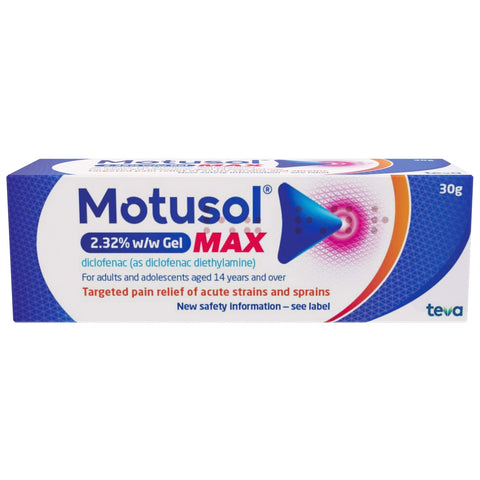 Motusol 2.32% W/W Diclofenac max gel